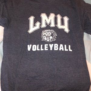 LMU VB gray t shirt